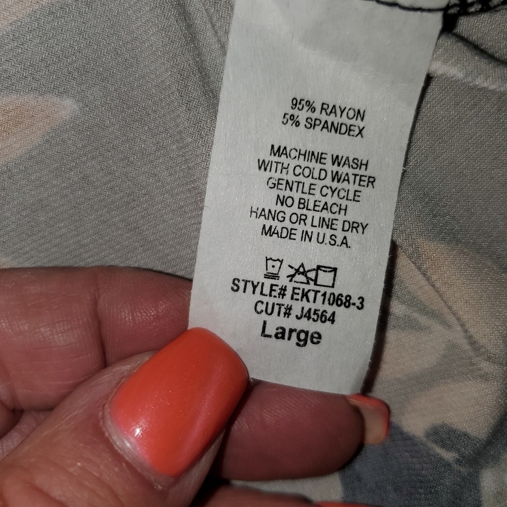 Egs by eloges Women's Crew Neck Contemporary Tunic - Picture 10 of 10
